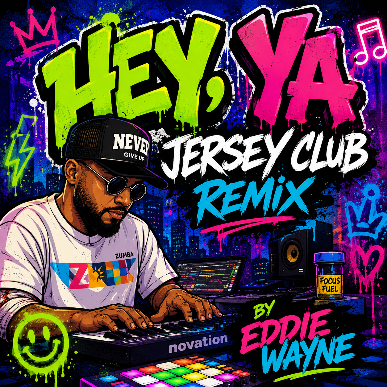 HEY YA JERSEY CLUB REMIX BY EDDIE WAYNE - (159 BPM)