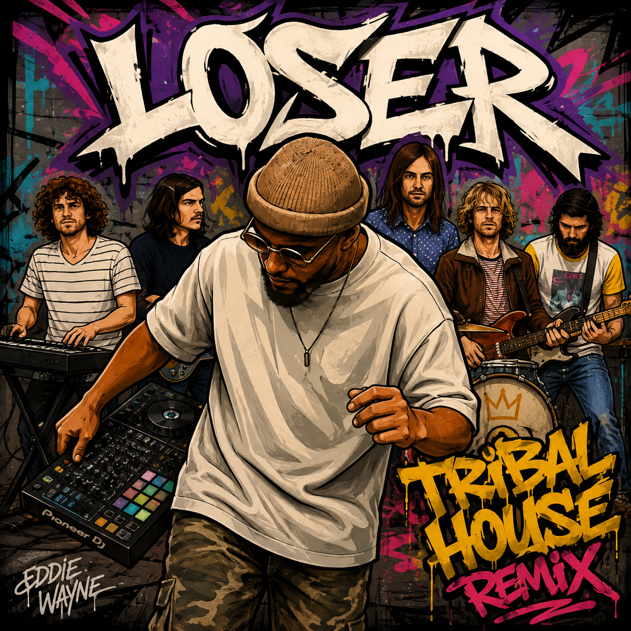 LOSER TRIBAL HOUSE REMIX BY EDDIE WAYNE - (117 BPM)