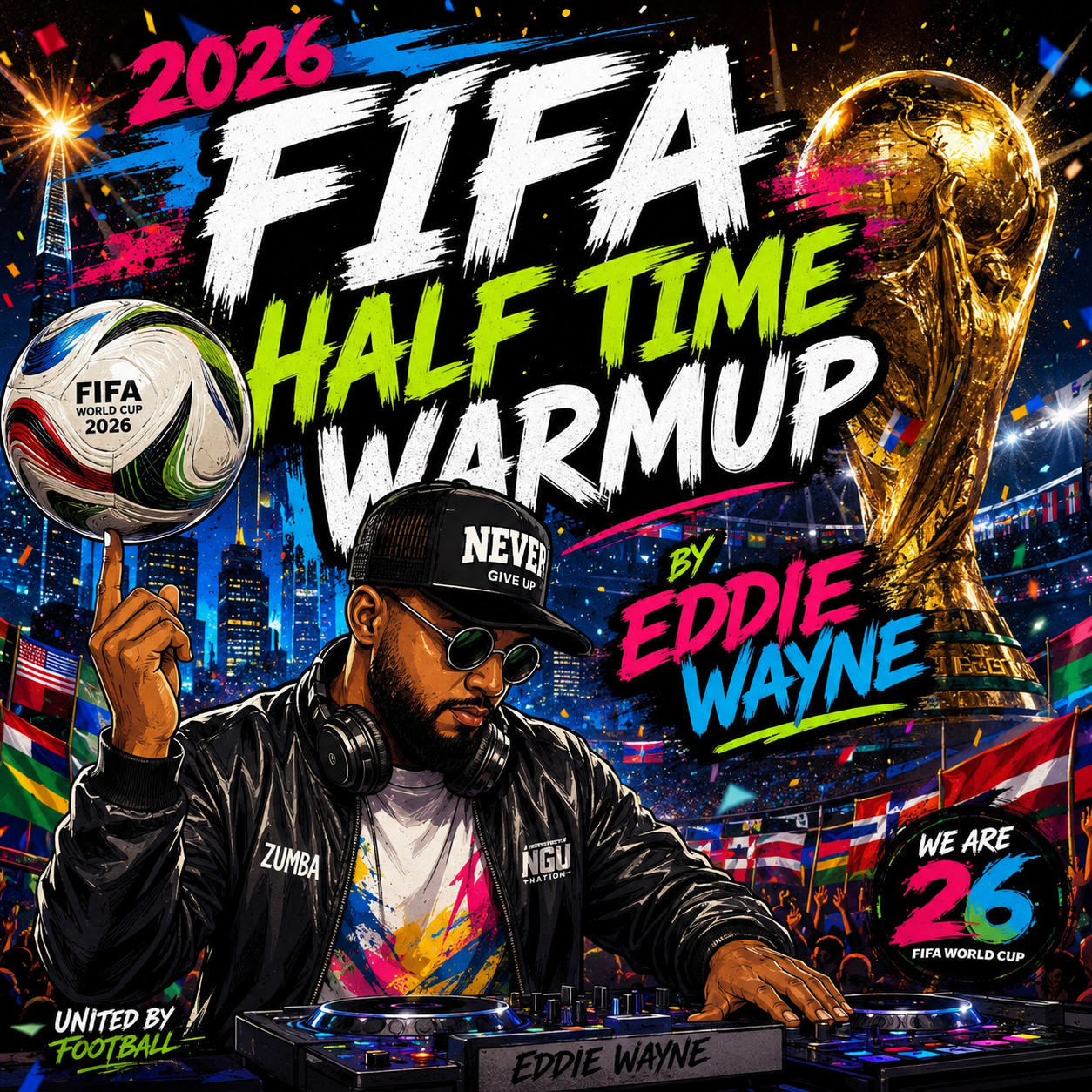 FIFA HALF TIME SHOW WARM UP BY EDDIE WAYNE - (122 BPM)
