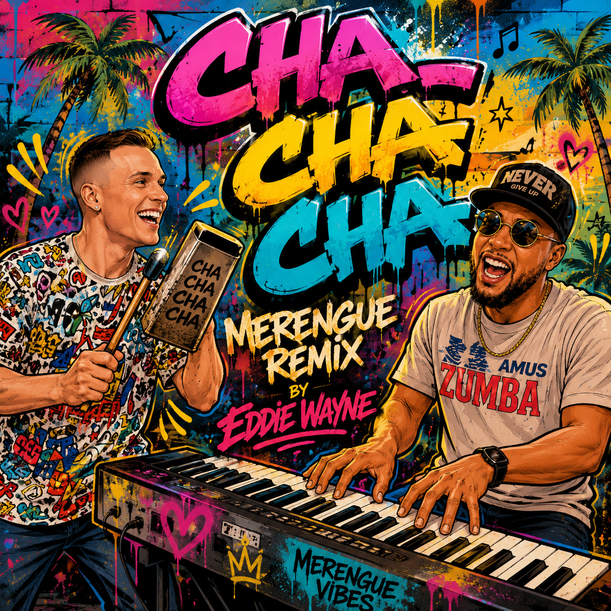 CHA CHA CHA MERENGUE REMIX- JONATHAN X EDDIE WAYNE COLLAB - (133 BPM)